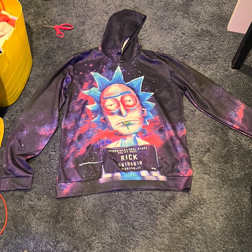 Rick and morty hoodie